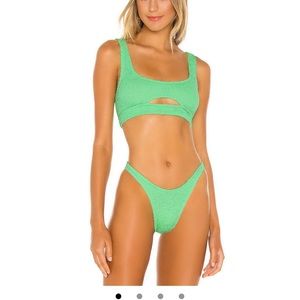 Bond eye swim bikini Sasha bikini top and the scene bikini bottom